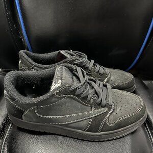 Travis Scott x Air Jordan 1 Low OG “Black Phantom” – Size 10 – With Box